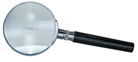 Hand magnifier 3x/ 50 mm