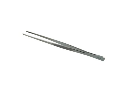 Forceps, straight, blunt, 300 mm