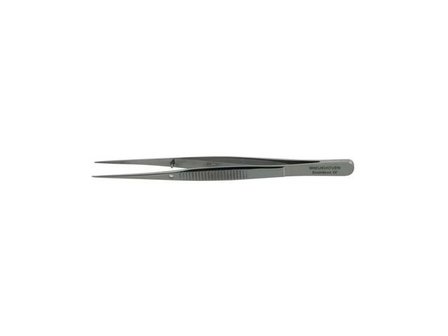 Forceps, straight, fine tip, 105 mm