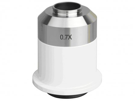 Adaptateur &agrave; monture C 0,70x pour microscope Nikon