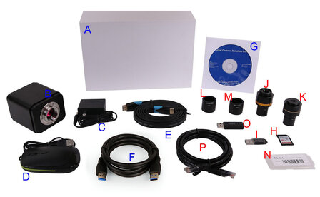 Camera, 4K, 8Mp, HDMI, RJ45, SD card, USB video, WiFi