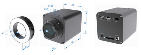 BMS Smart Camera with optics, Zoom, Autofocus