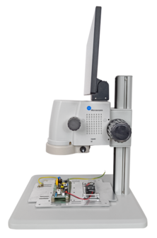 Smartscope inspection system with screen