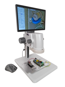 Smartscope inspection microscope, Zoom