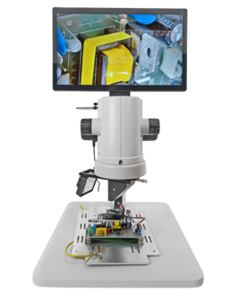 Smartscope inspection system with screen