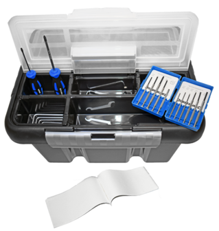 BMS Microscope maintenance kit with dBox
