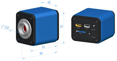 BMS AutoFocus 2MP WiFi USB 2.0 HDMI Cameraset