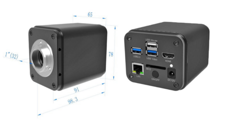 BMS Multi Output 8MP 4K WiFi LAN USB 3.0 HDMI Camera Kit