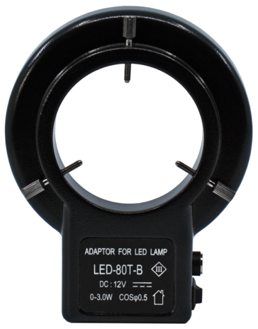 Ring light 80 LEDs, adjustable