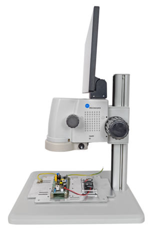 Smartscope inspection system with screen