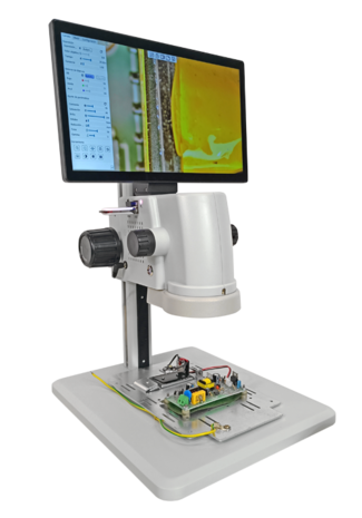 Smartscope inspection microscope, Zoom