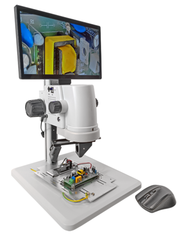 Smartscope inspection microscope, Zoom