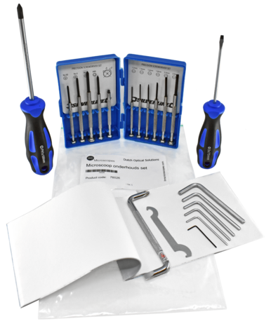 BMS microscoop onderhoudsset