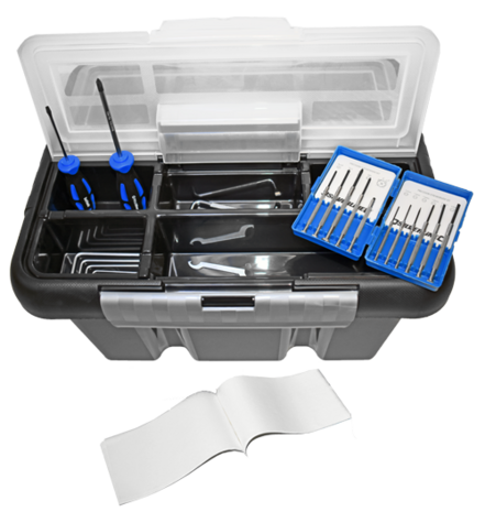 BMS Microscope maintenance kit with dBox