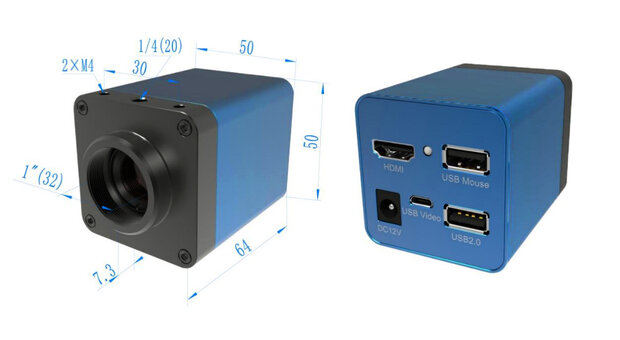 BMS 4k Ultra HD 8MP USB 2.0 HDMI Camera Kit