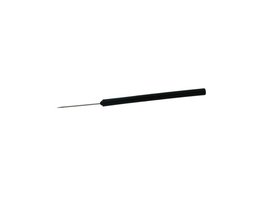 Needle with plastic handle, straight, 35 mm
