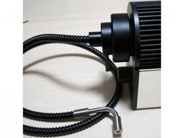 Lichtgeleider met 90 graden uitgang