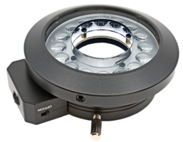 Anneau lumineux LED, réglable, polarisation