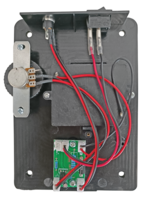 Bodemplaat BMS 036 met bedrading en elektronica